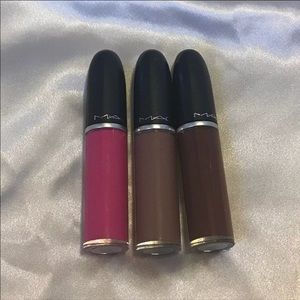 3 New MAC Retro Liquid Lipsticks